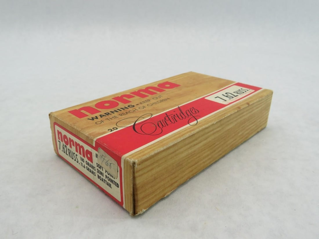 (40+/-) Norma 7.62 Russian Cartridges - 8
