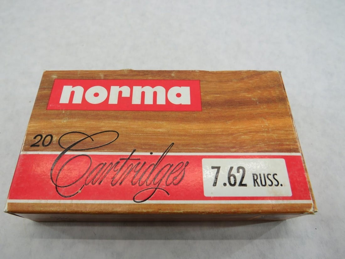 (38+/-) Norma 7.62 Russian Cartridges - 2