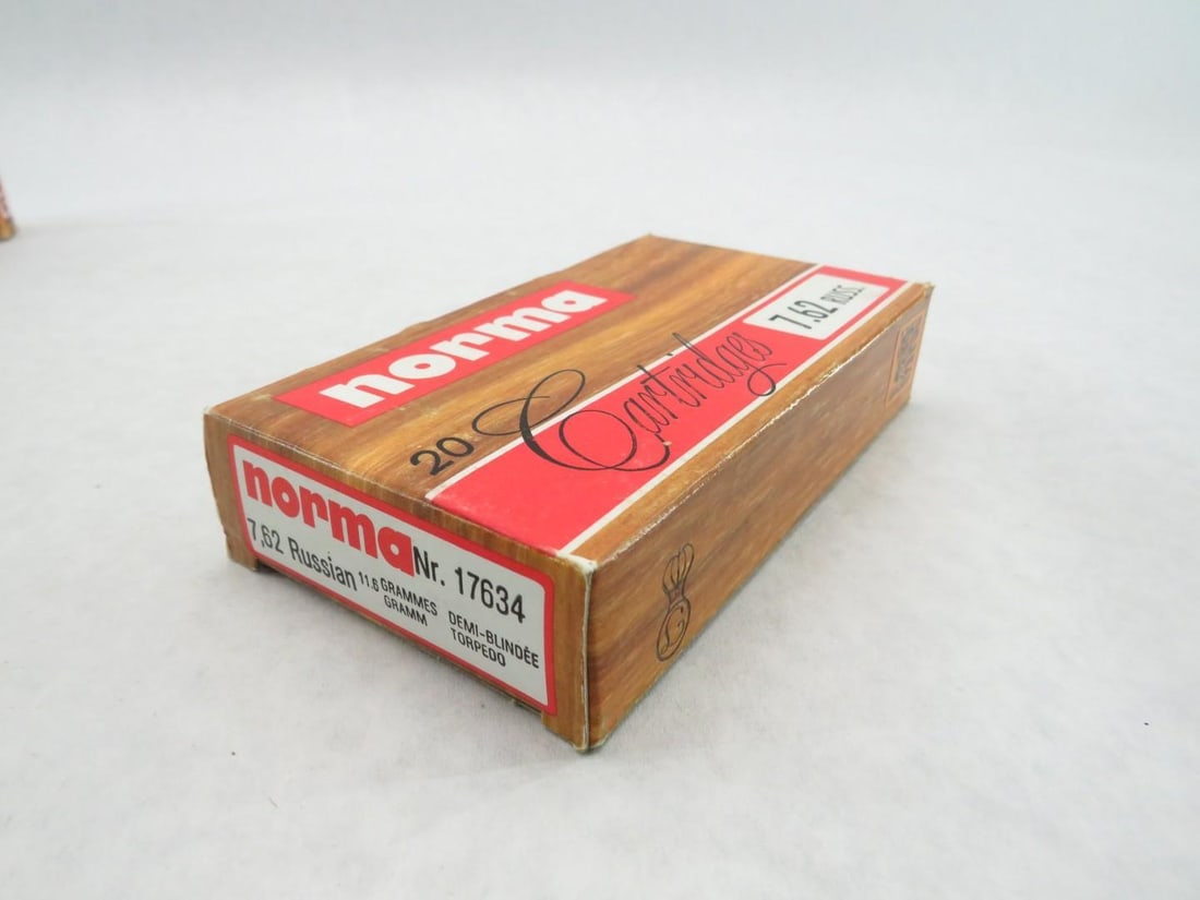 (38+/-) Norma 7.62 Russian Cartridges - 4