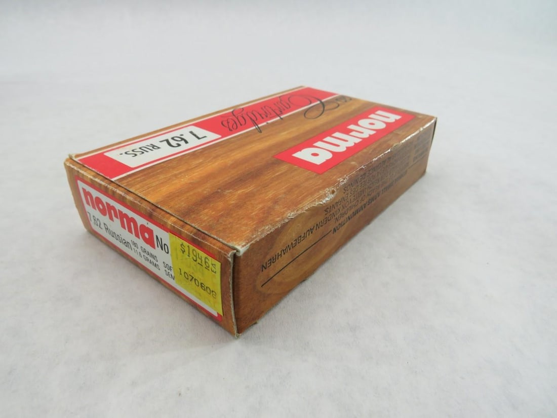 (38+/-) Norma 7.62 Russian Cartridges - 7
