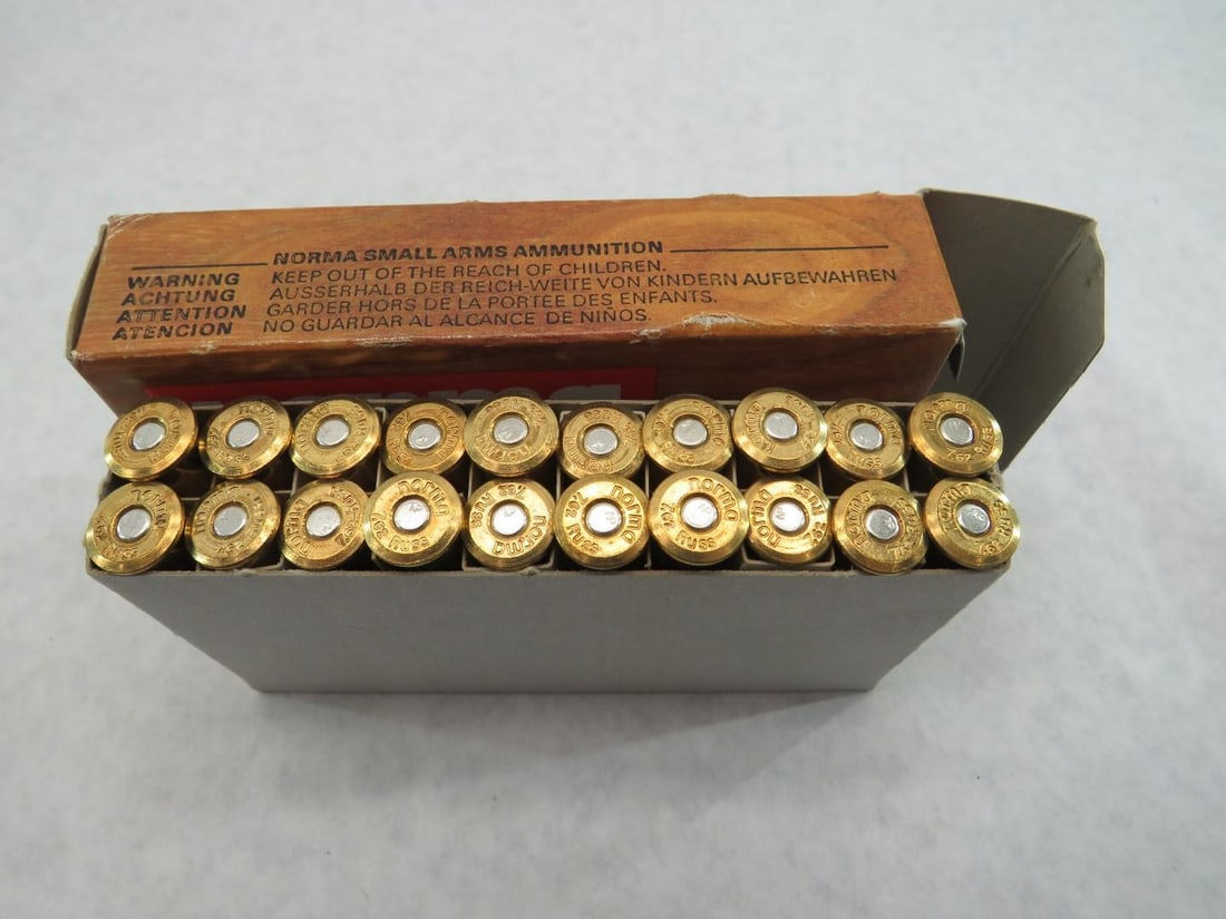 (38+/-) Norma 7.62 Russian Cartridges - 9