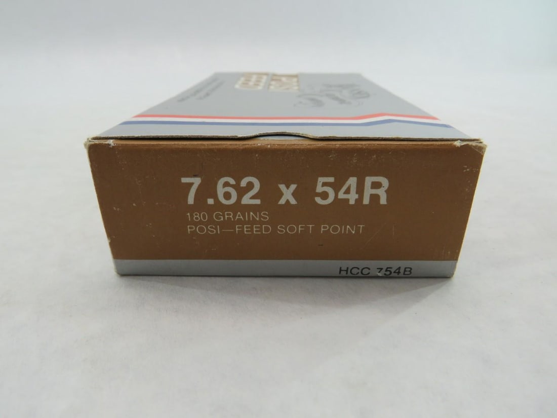 (40+/-) Hansen Cartridge Co. 7.62 x 54R Cartridges - 5
