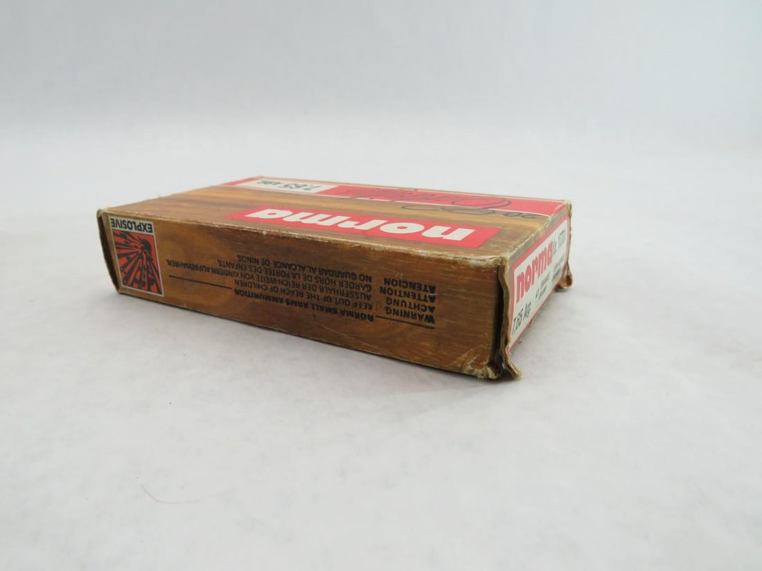 (58+/-) Norma 7.65 Arg. Cartridges - 12