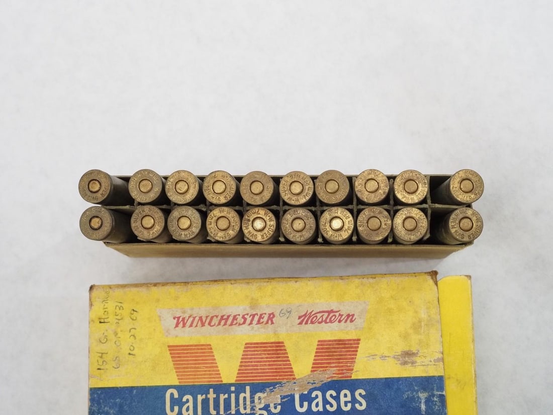 Vintage Box Winchester-Western 7mm Mag. - 3