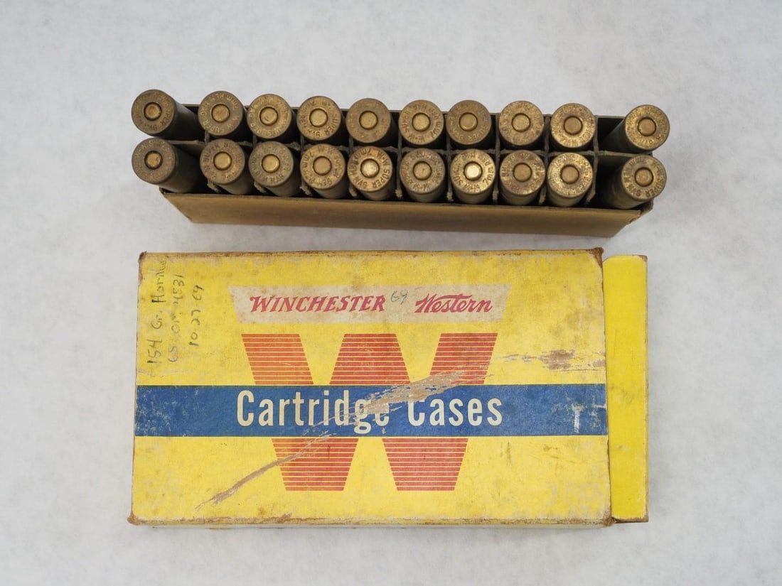 Vintage Box Winchester-Western 7mm Mag. - 4
