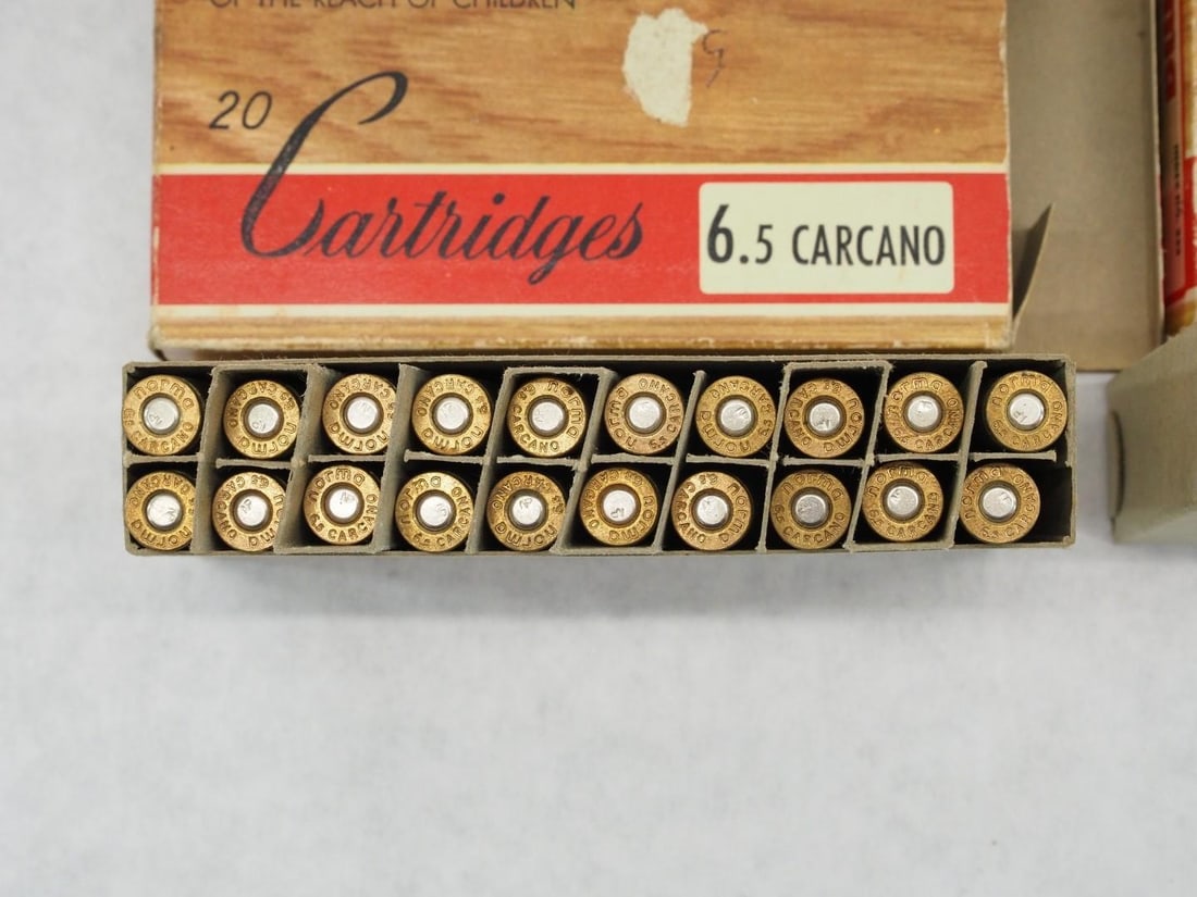 (20) Norma 6.5 Carcano Cartridges - 2