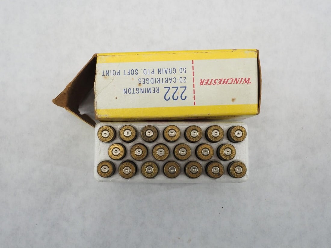 (9) Vintage Boxes Winchester .222 Remington - 12
