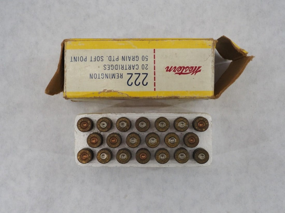 (9) Vintage Boxes Winchester .222 Remington - 6