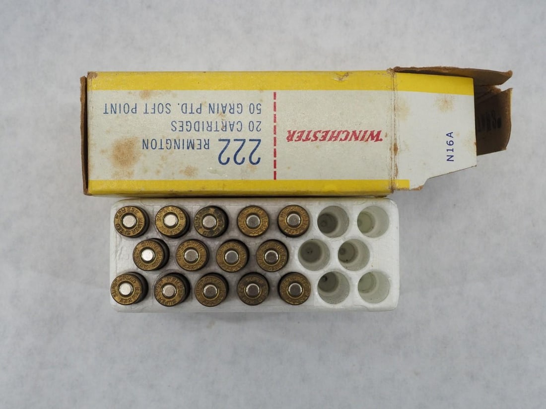 (9) Vintage Boxes Winchester .222 Remington - 8