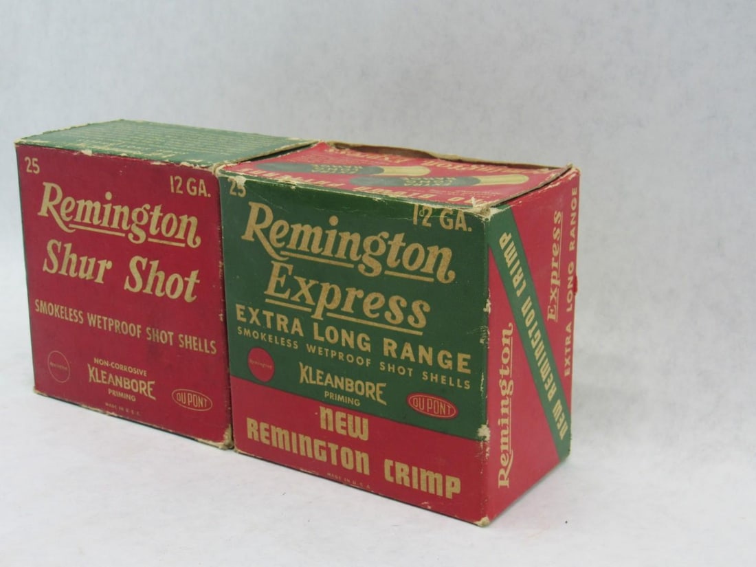 (2) Collectible Vintage Shotgun Shell Boxes W/ Shells - 3