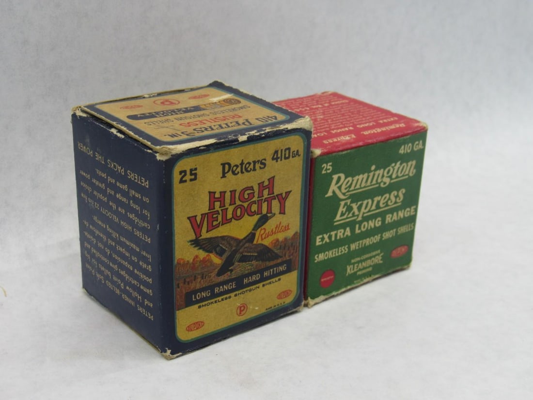 (2) Vintage Boxes of 410 Ga. Smokeless Shotgun Shells - 3