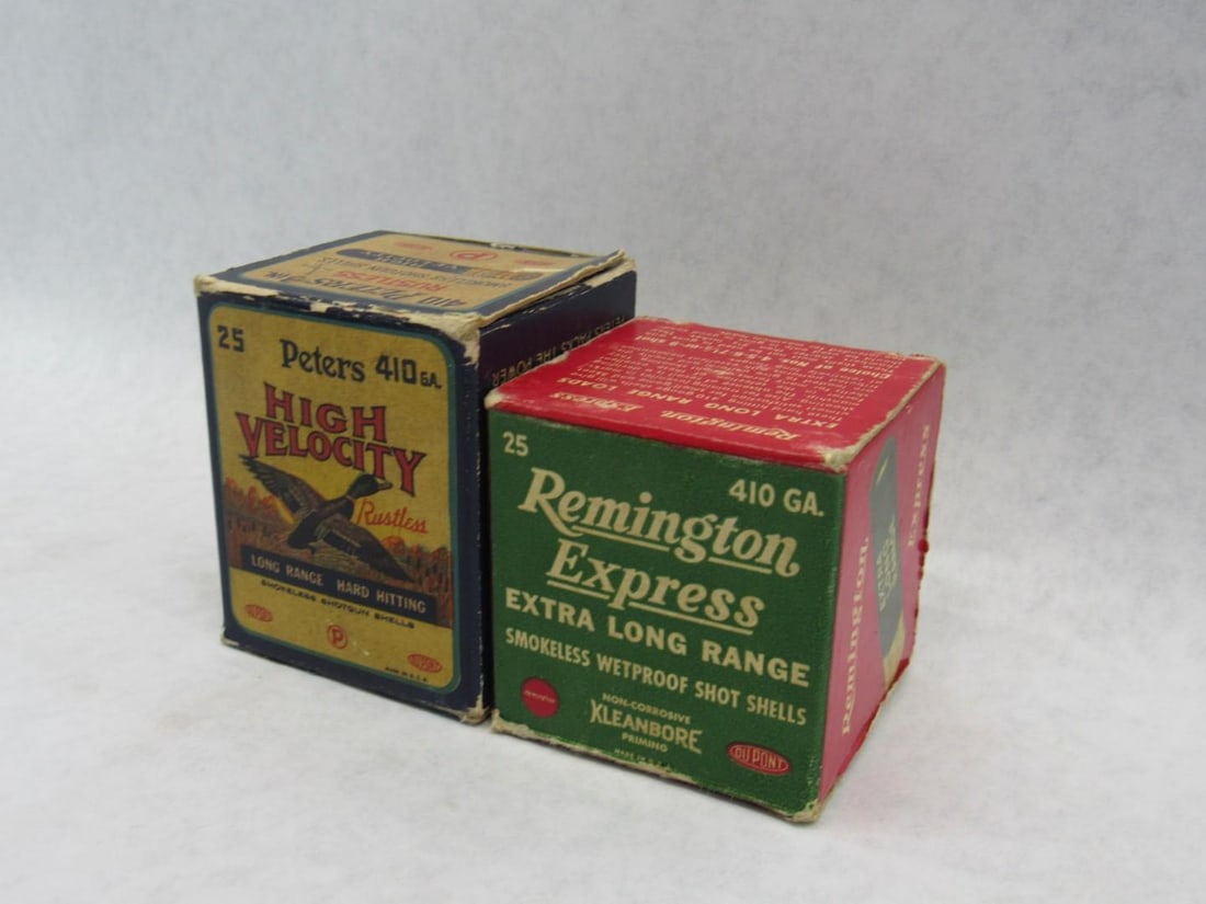 (2) Vintage Boxes of 410 Ga. Smokeless Shotgun Shells - 4
