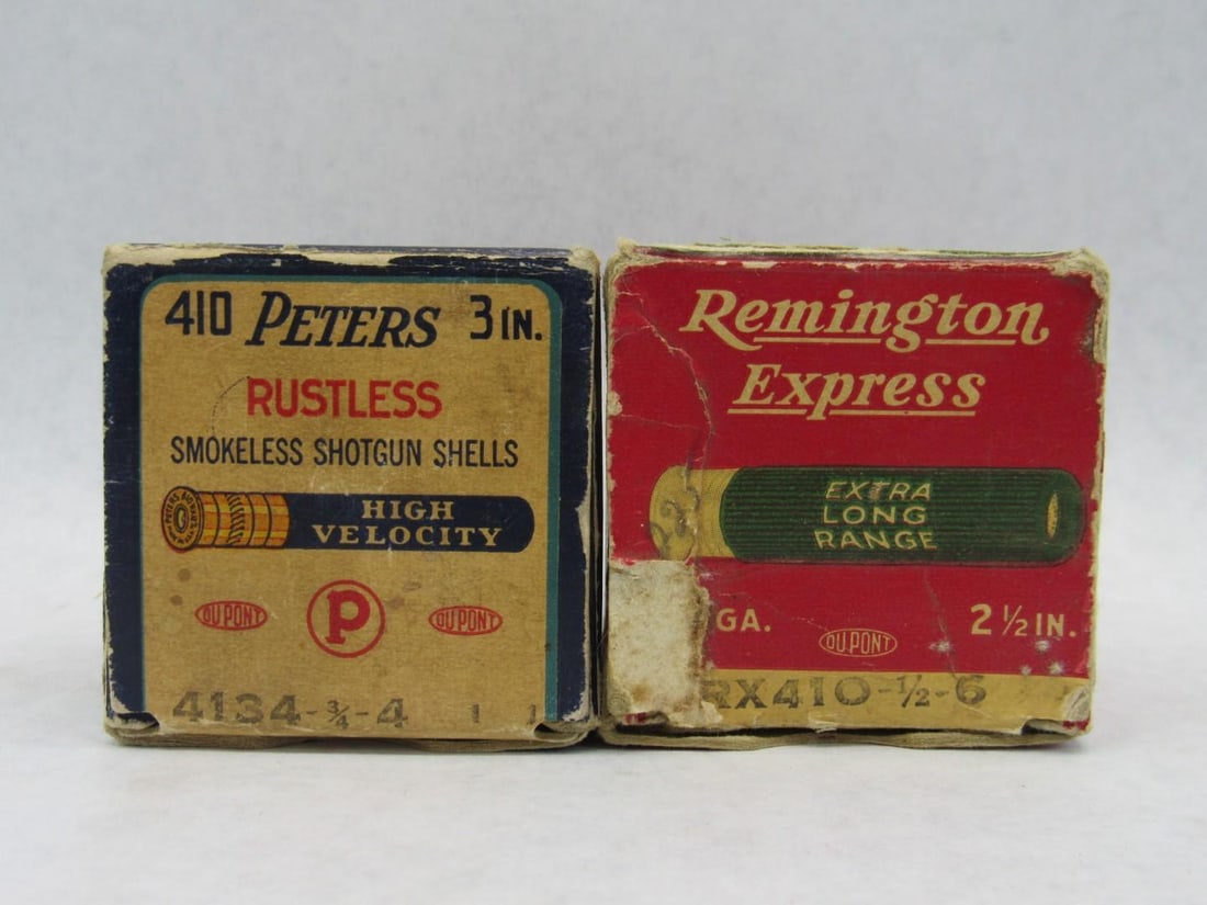 (2) Vintage Boxes of 410 Ga. Smokeless Shotgun Shells - 5
