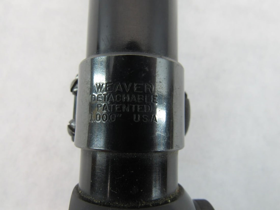 Weaver All American 4x Scope - 7