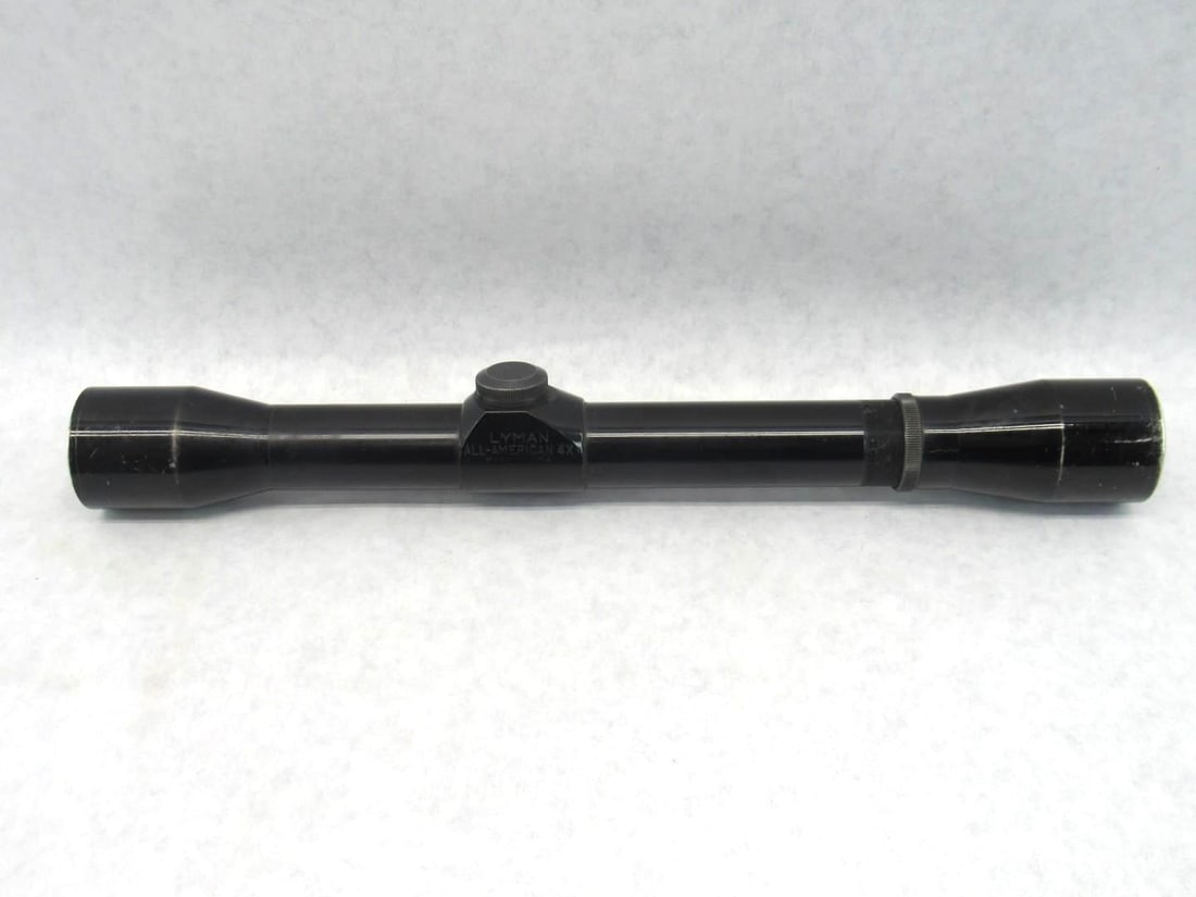 Lyman All American 4x Scope: 12.25"L