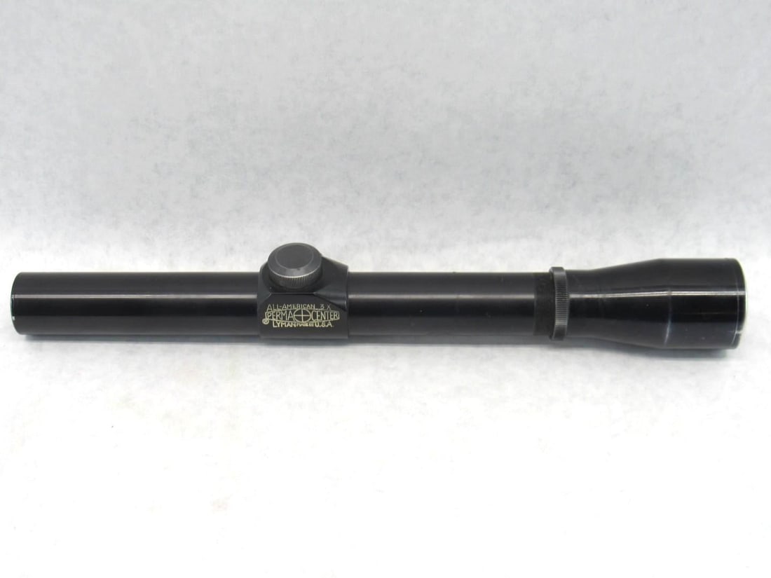 Lyman Perma Center All American 3x Scope: 11.25"L 