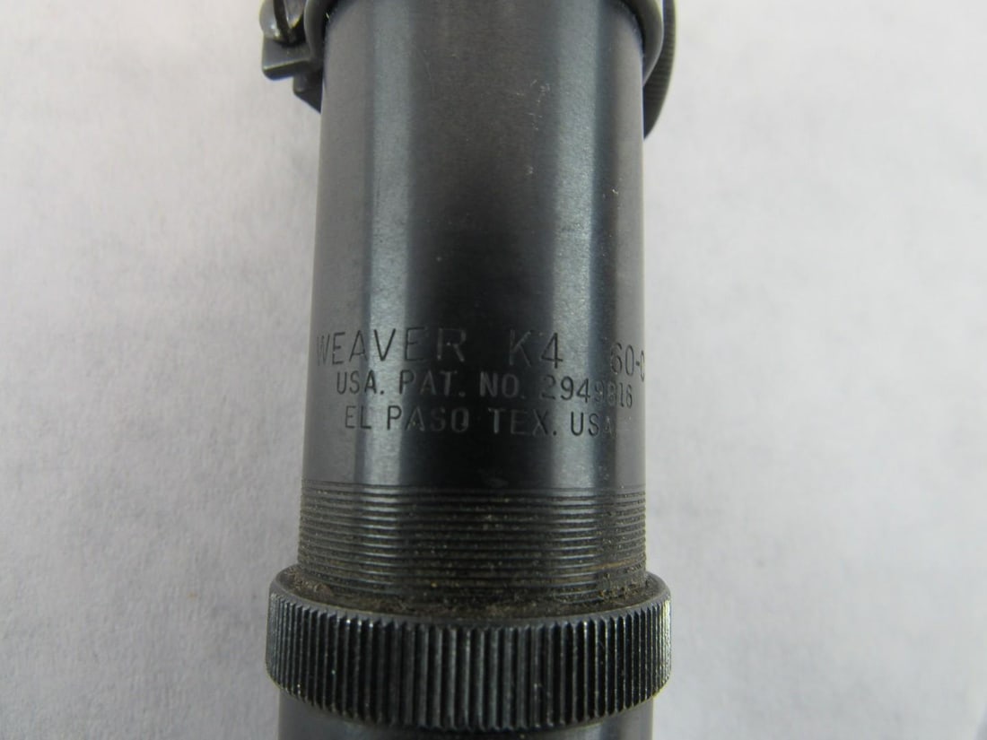 Weaver K4 60C Scope - 6