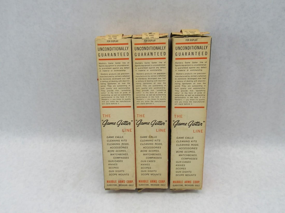 (3) Vintage Marble's "Game Getter" Scope Mounts - 5