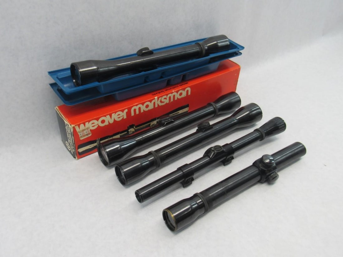 (5) Weaver Scopes - 2