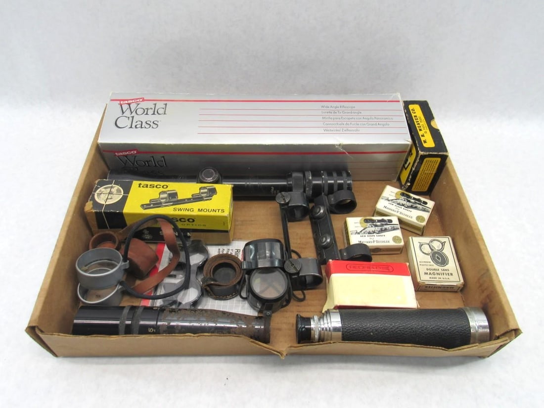 Asst. Scopes, Mounts & Lens Covers: Asst. Scopes, Mounts & Lens Covers 