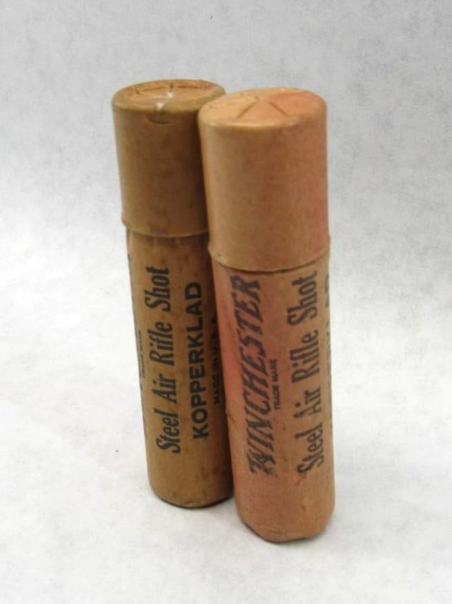 (2) Tubes of Vintage Winchester Steel Air Rifle Shot - 3