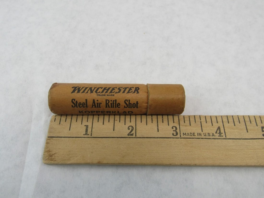 (2) Tubes of Vintage Winchester Steel Air Rifle Shot - 4