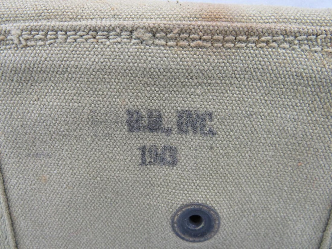 (2) M1 Carbine .30 Cal Magazines w/ U.S. Mag Pouch - 4