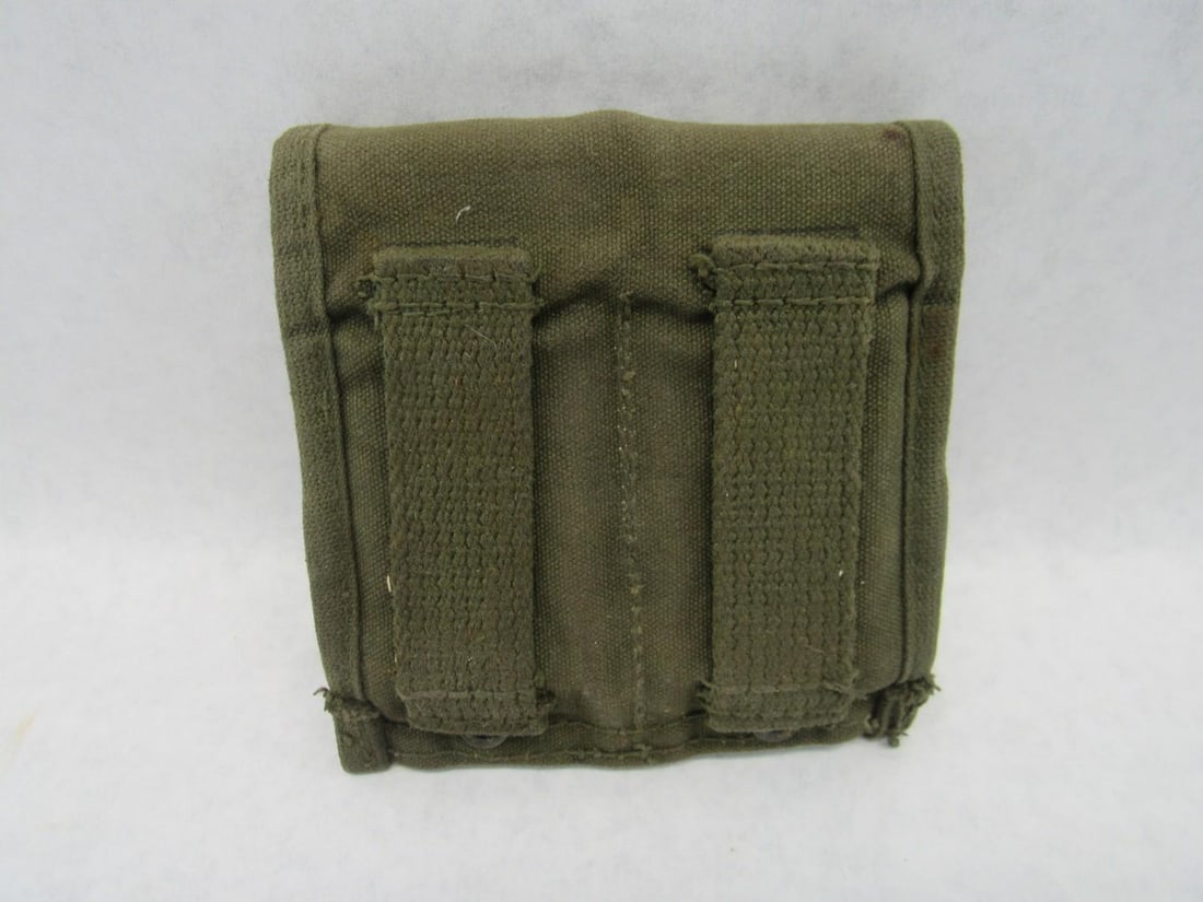 (2) M1 Carbine .30 Cal Magazines w/ U.S. Mag Pouch - 2