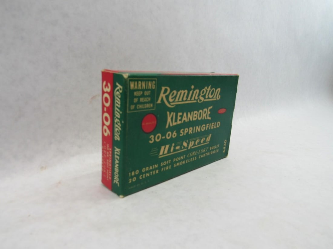 Vintage Remington Box .30-06 Hi Speed Cartridges - 4
