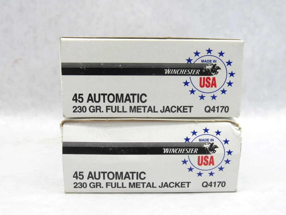 Winchester .45 Automatic Cartridges - 2