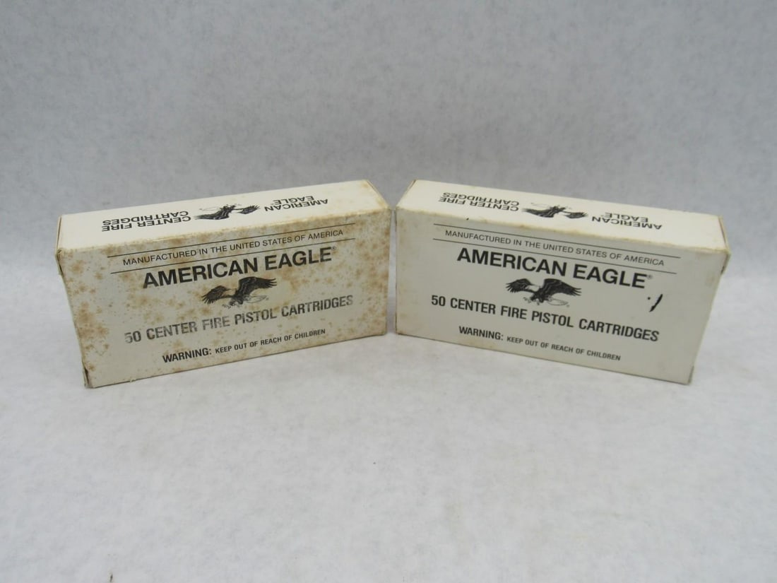 (2) American Eagle Boxes .45 Automatic Cartridges - 3