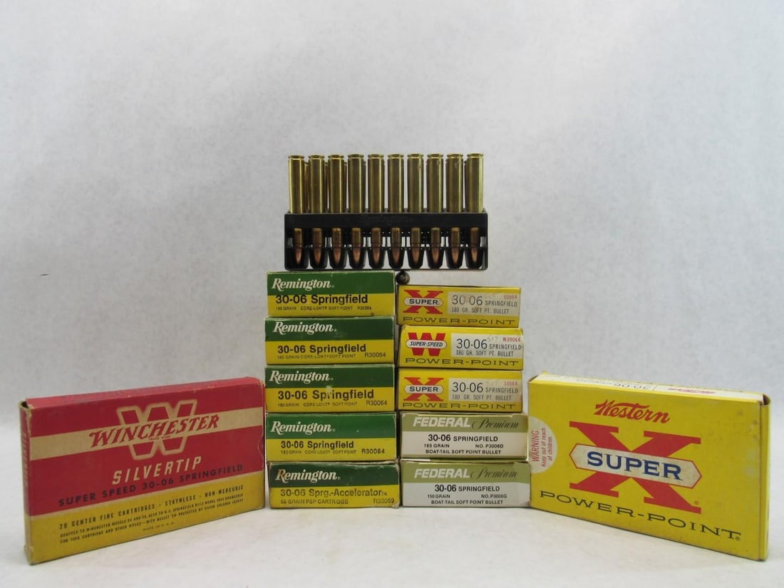 (93) .30-06 Cartridges & (100) Brass - 4