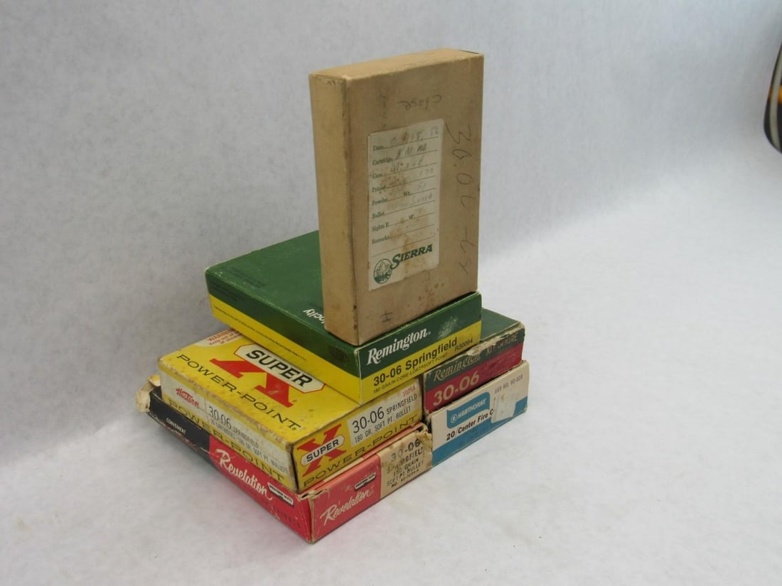 (50) .30-06 Cartridges & (50) Brass - 4