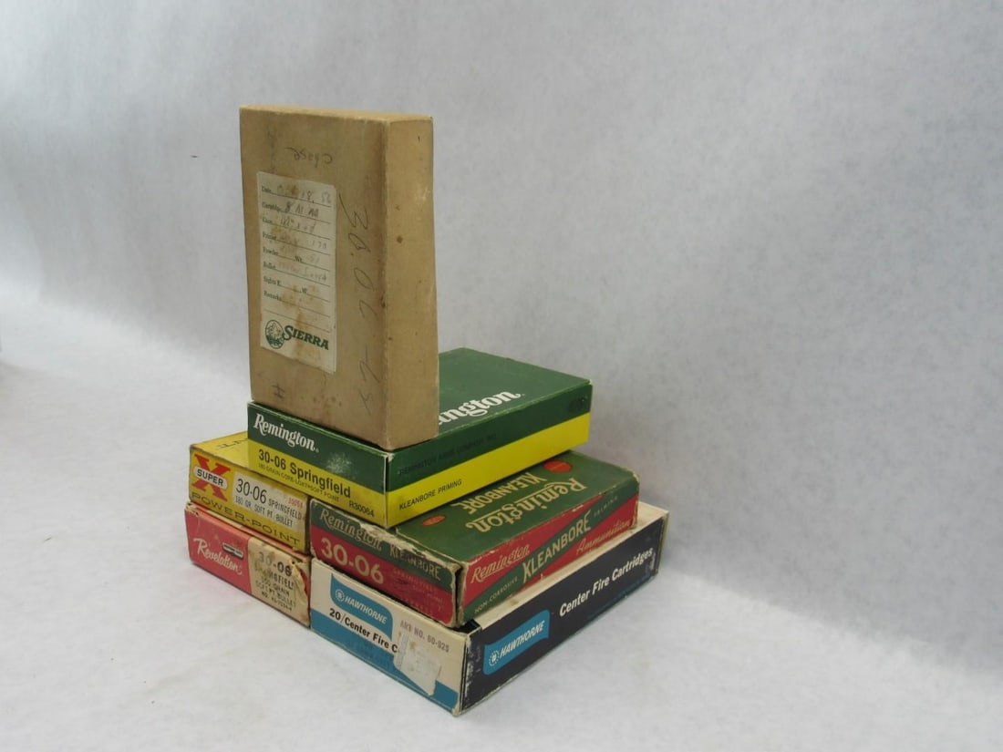 (50) .30-06 Cartridges & (50) Brass - 5