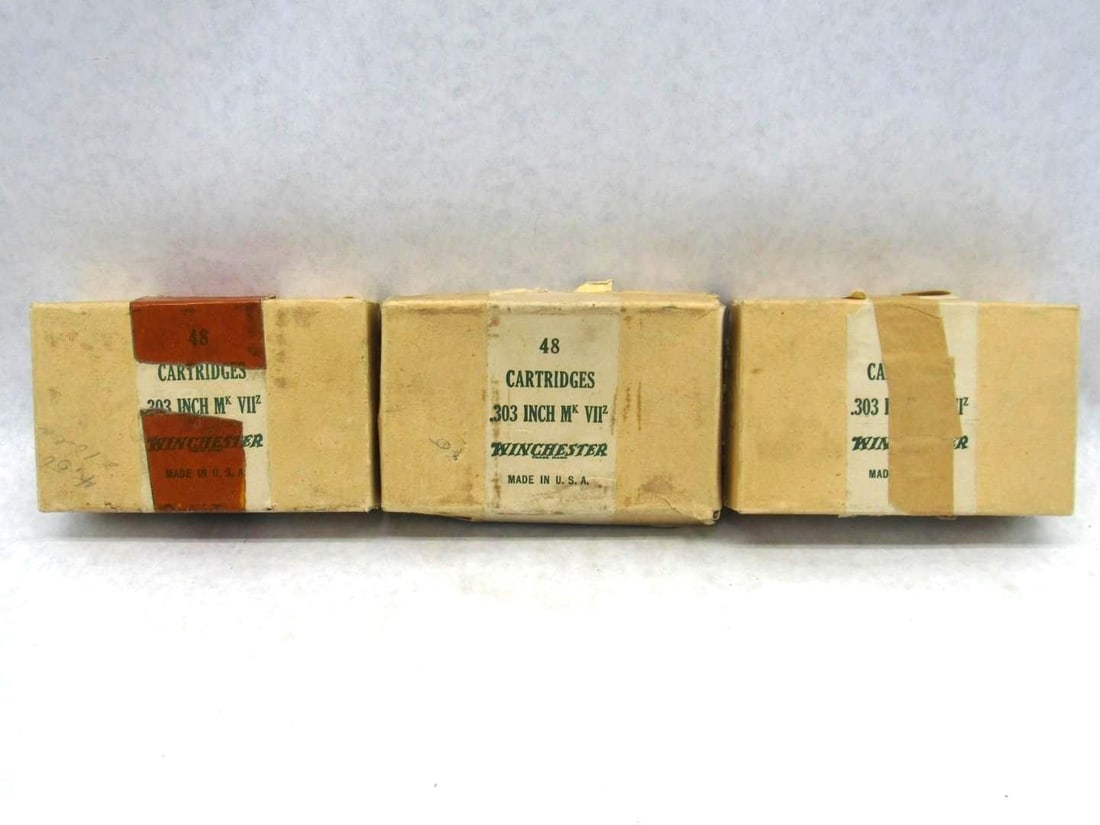 (121) .303 Mk VIIz Cartridges: (121) .303 Mk VIIz Cartridges 