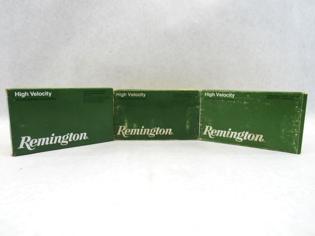 (3) Boxes Remington .303 British Cartridges (1 of 5)
