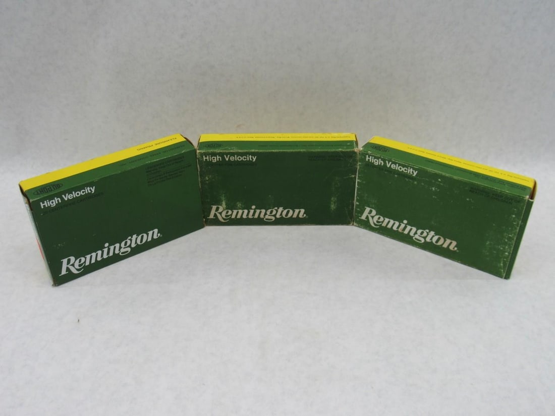 (3) Boxes Remington .303 British Cartridges - 3