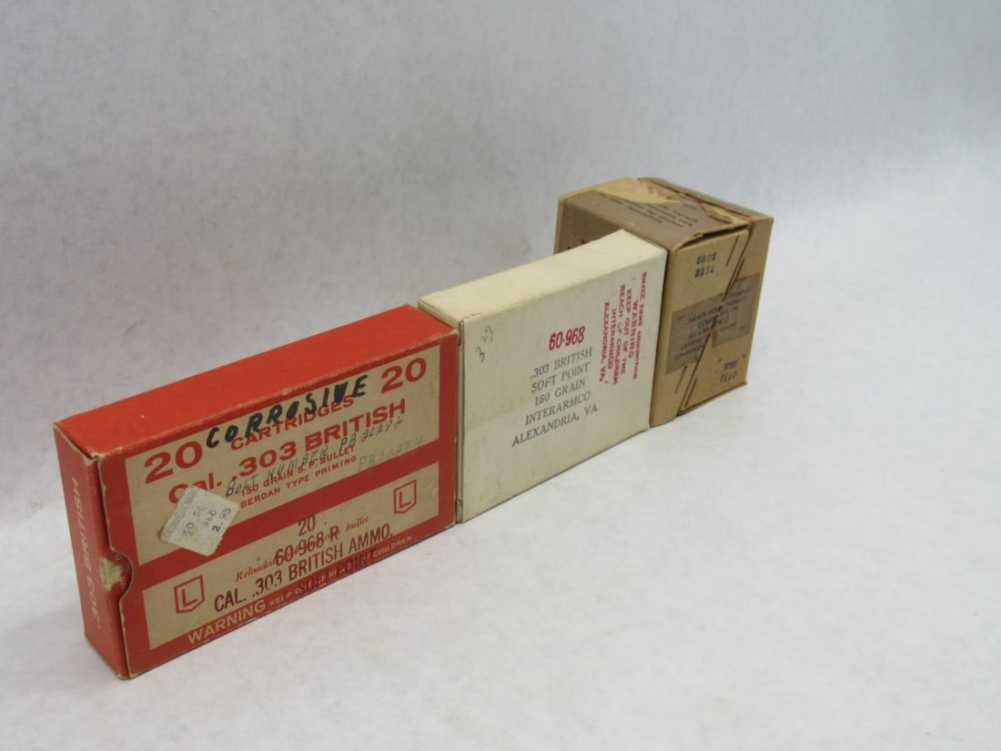 (55) .303 British Cartridges - 4