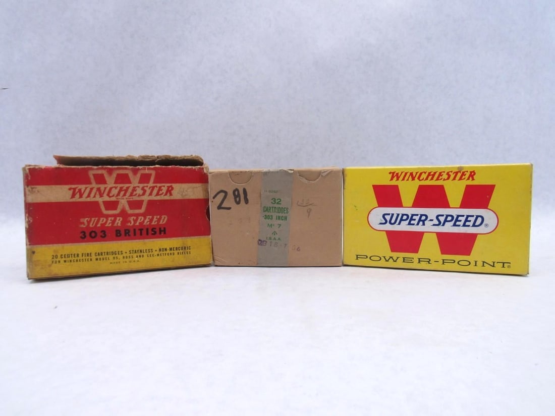 (72) .303 British Cartridges: (72) .303 British Cartridges 