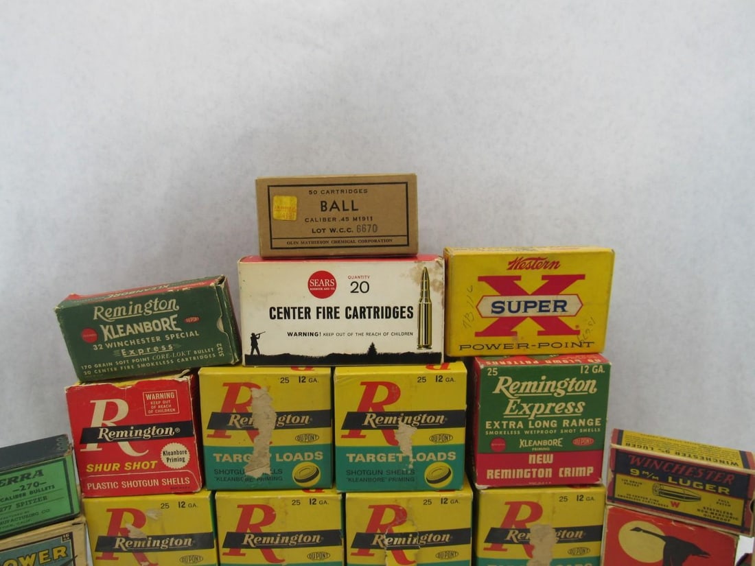 (16) Vintage Cartridge Boxes - 9