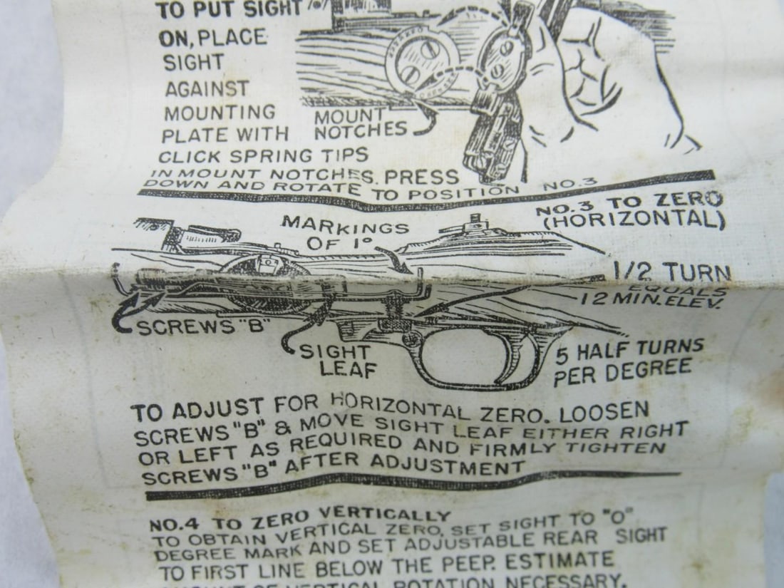 Vintage WWII U.S. Military 7160198 Carry Case w/GL Sight - 10