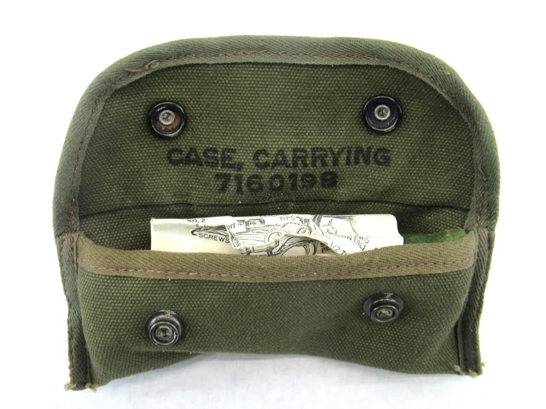 Vintage WWII U.S. Military 7160198 Carry Case w/GL Sight - 2