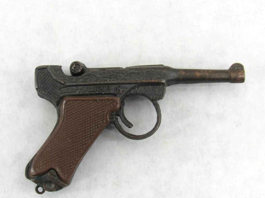 Vintage Luger 3" Cap Pistol Toy (1 of 5)
