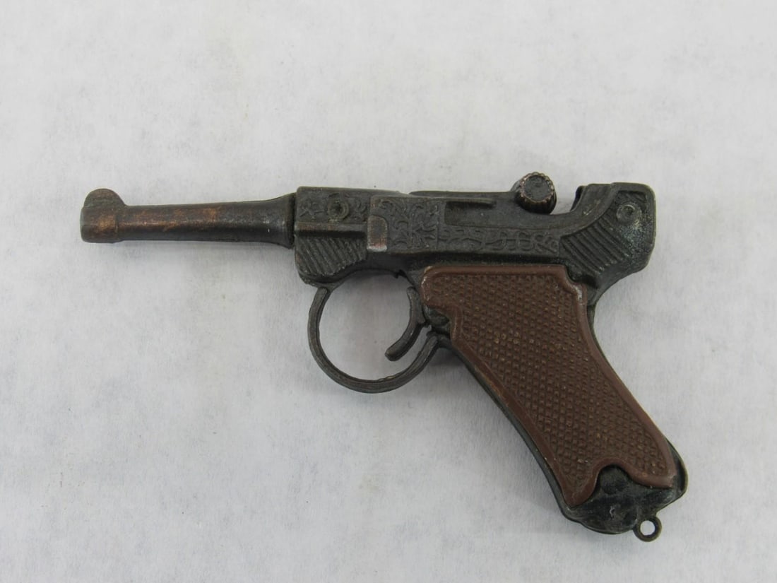 Vintage Luger 3" Cap Pistol Toy - 3