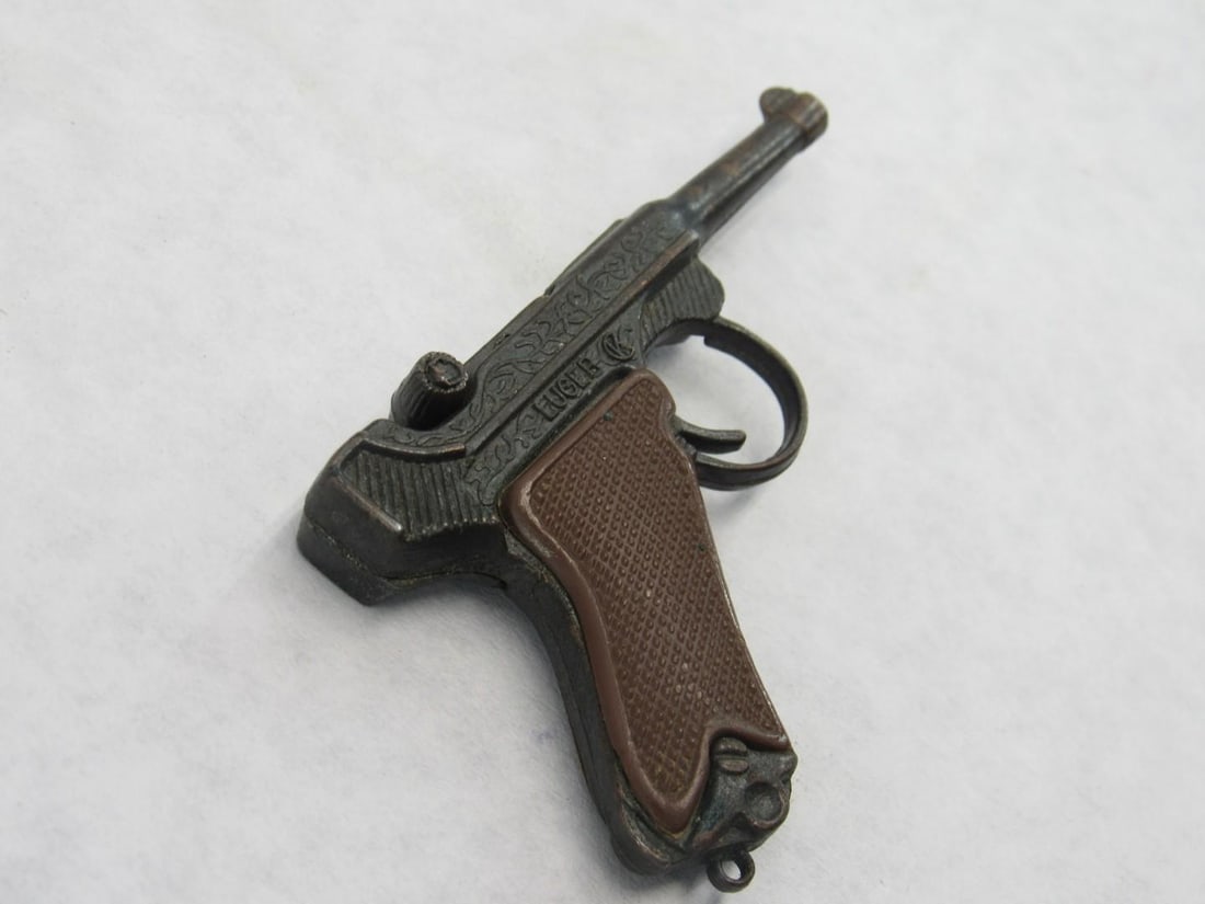 Vintage Luger 3" Cap Pistol Toy - 4