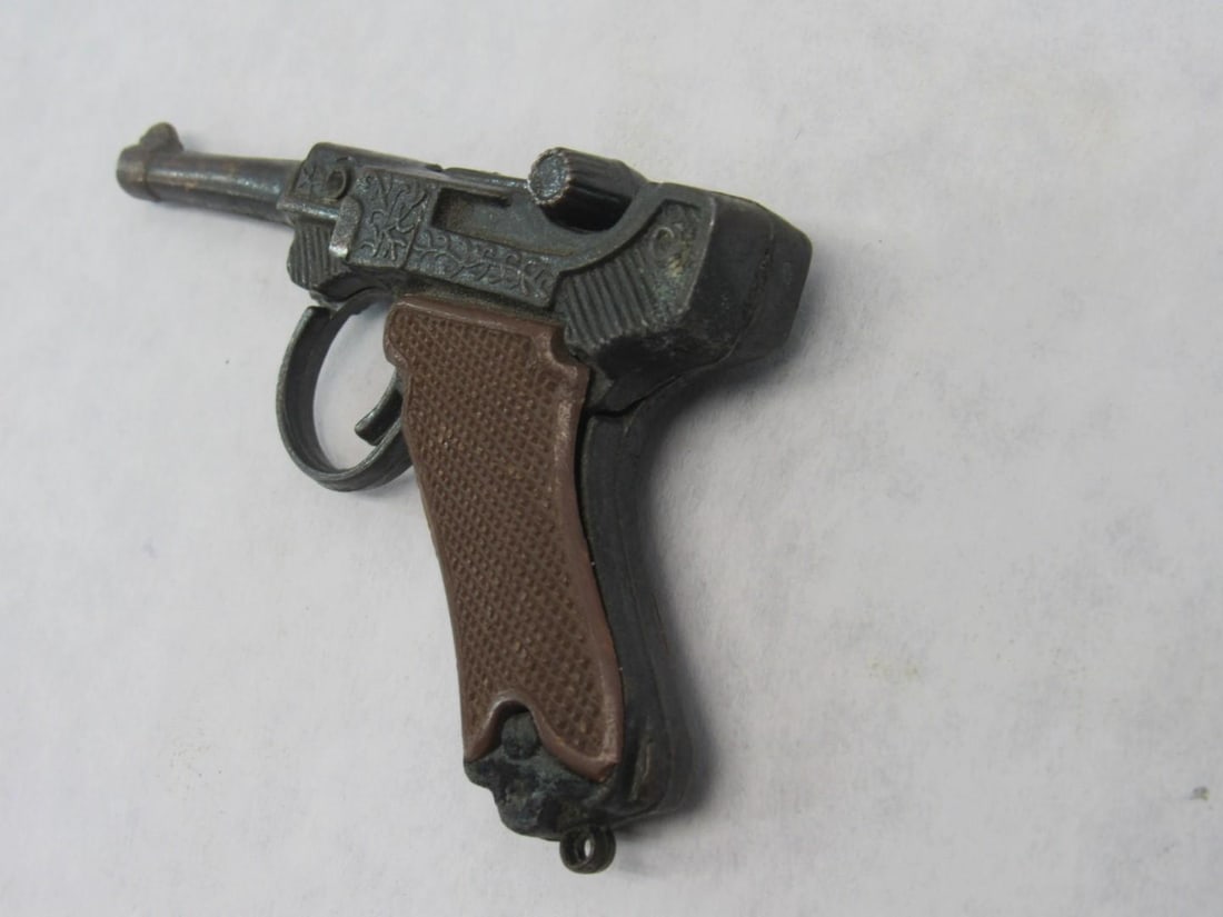 Vintage Luger 3" Cap Pistol Toy - 5