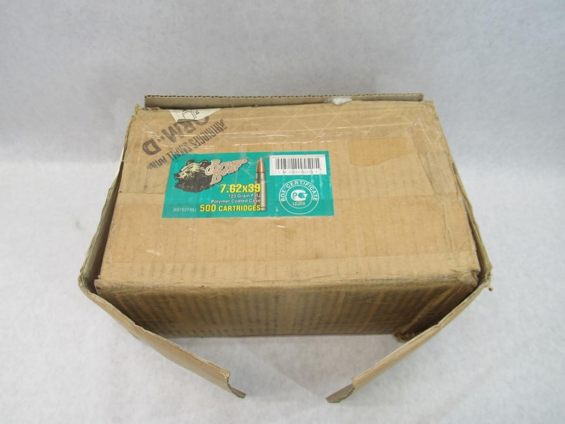 (520+/-) 7.62x39 Cartridges - 8