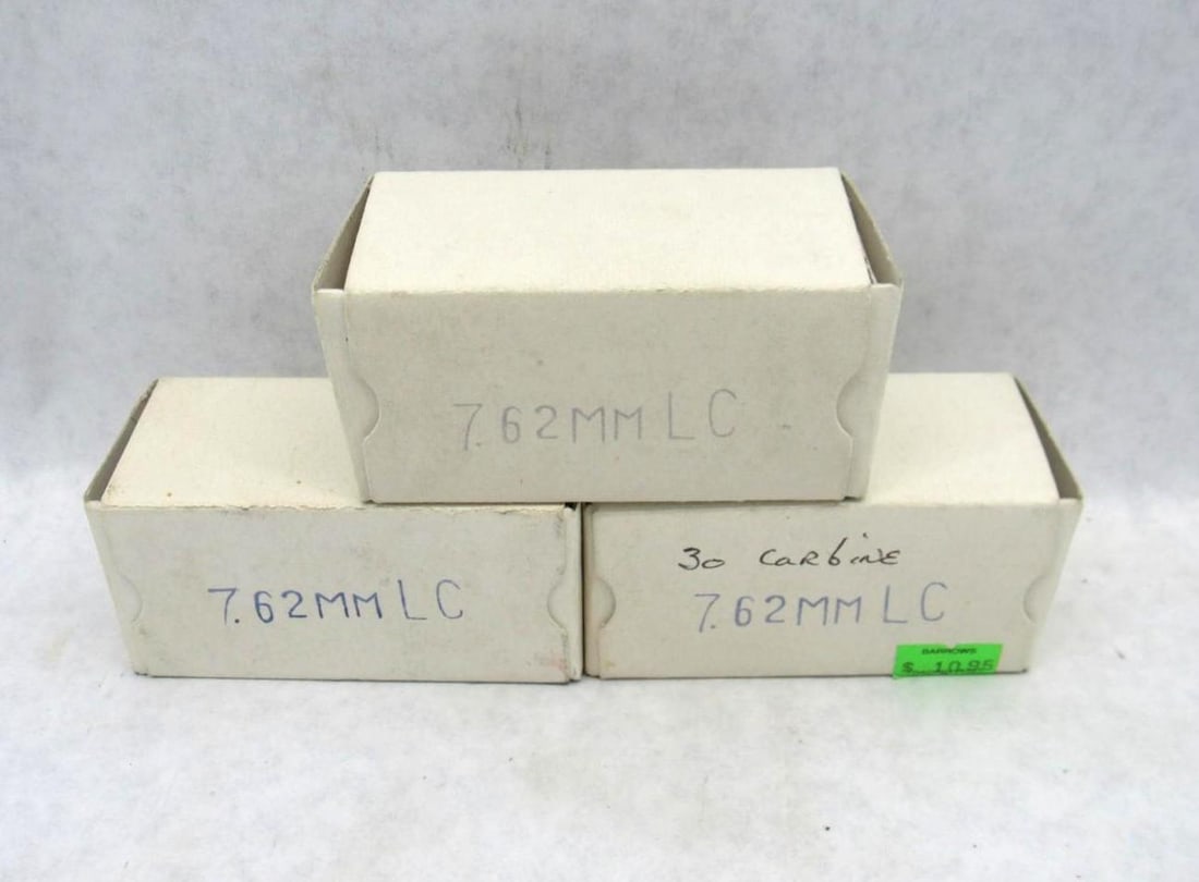 (3) Boxes .30 Carbine Cartridges (1 of 4)