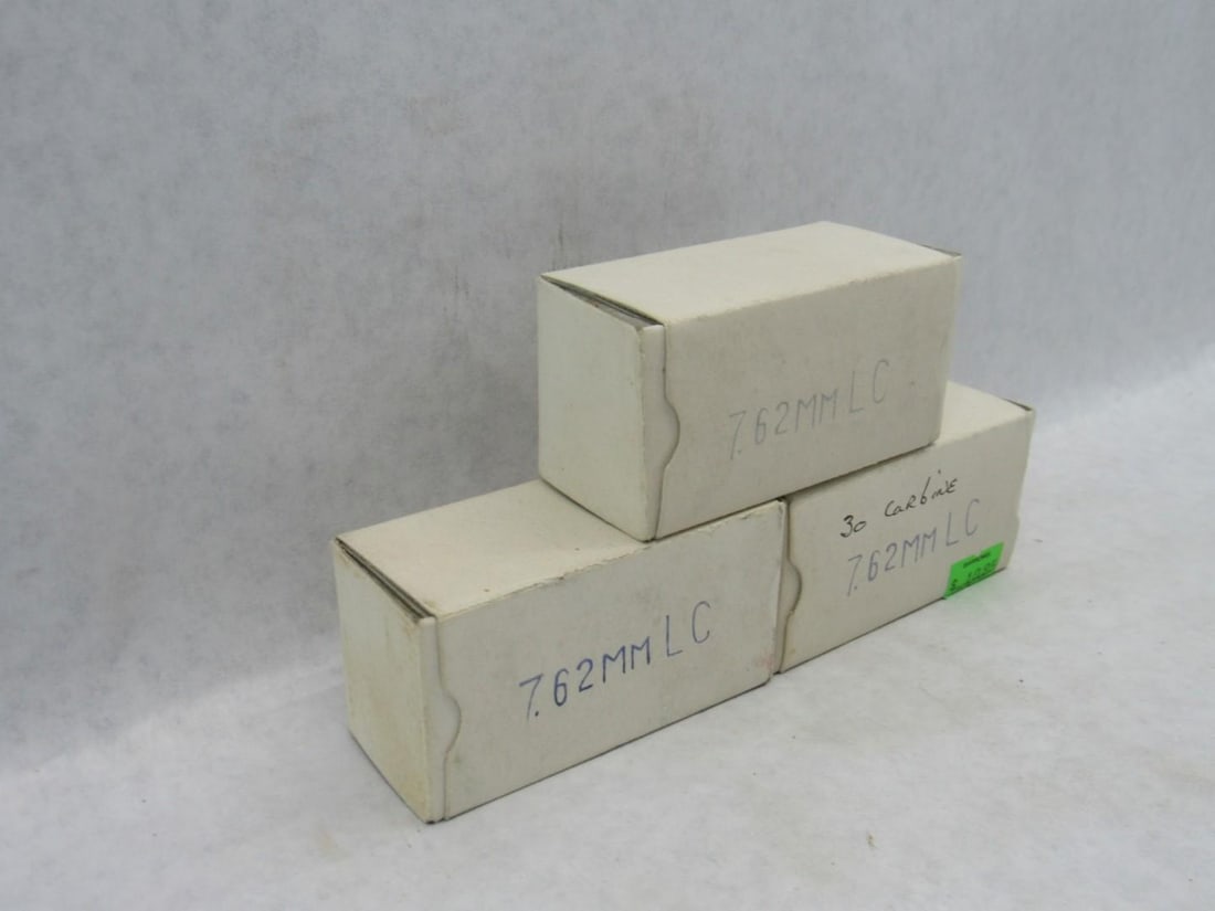 (3) Boxes .30 Carbine Cartridges - 3