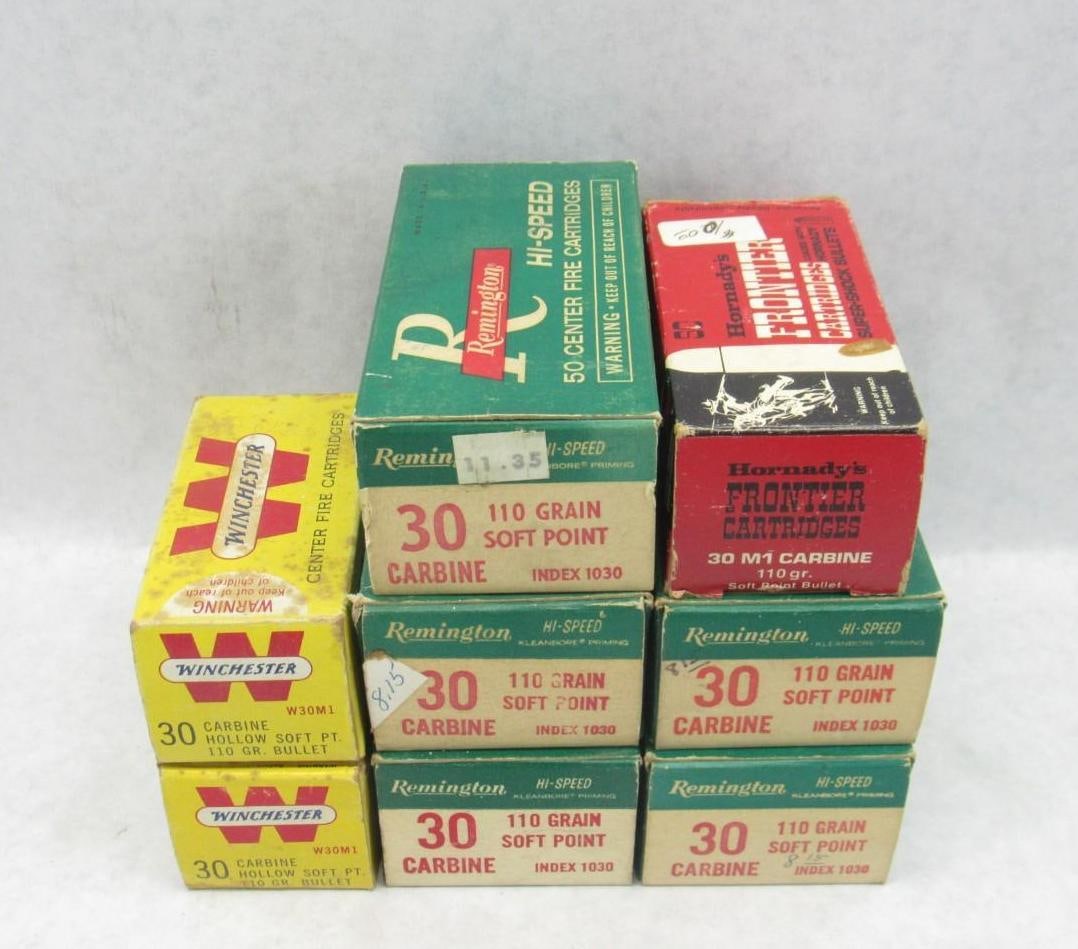 (8) Vintage Boxes, (103) Cartridges & (227) Brass (1 of 4)